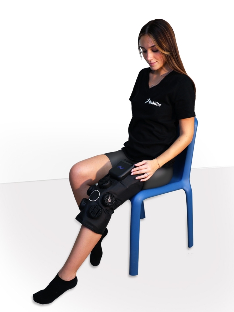 Contrast-ginocchio vista 1